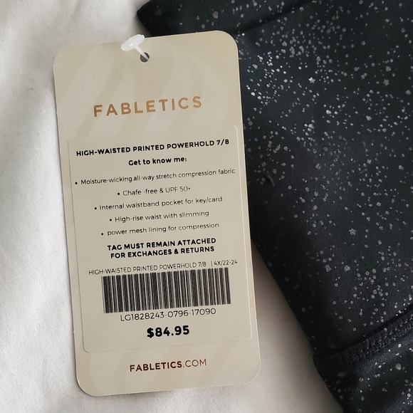 NWT Fabletics Limited Edition 7/8 Leggings - Picture 2 of 5